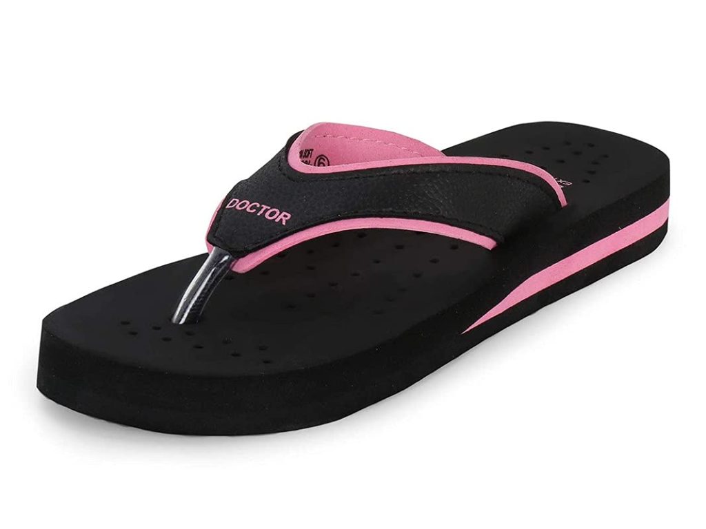DOCTOR EXTRA SOFT Ortho Care Diabetic Orthopedic Pregnancy Flat Super Comfort Dr Flipflops and House Slippers For Women's & Girl's D-18