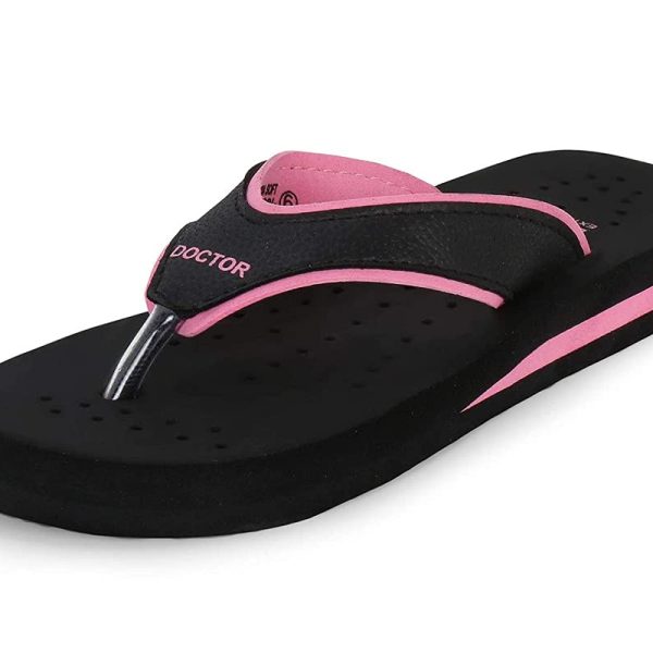 DOCTOR EXTRA SOFT Ortho Care Diabetic Orthopedic Pregnancy Flat Super Comfort Dr Flipflops and House Slippers For Women's & Girl's D-18