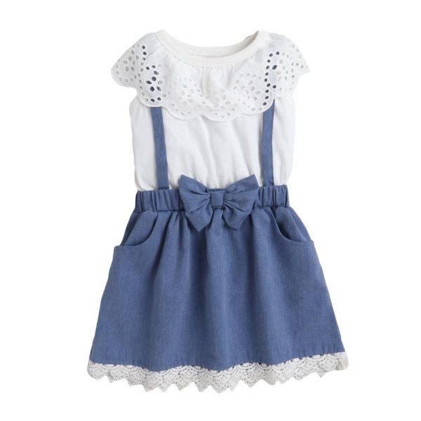 Hopscotch Girls Knee Length Casual Dresses