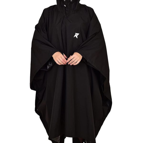 Rocksport Unisex Outdoor Rain Poncho for Adult,Multi Use, Waterproof, Lightweight, Reusable & Packable, One Size Fits Most