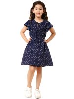 A.T.U.N. (ALL THINGS UBER NICE) Girls Skater Knee Length Casual Dress