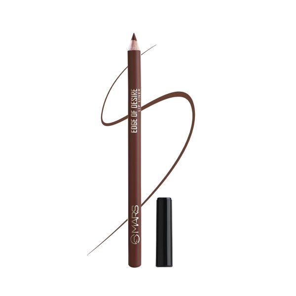 MARS Matte Liner | One Swipe Smooth Application | Long Lasting Lip Pencil | (1.4gm) (14-Choco Butter) (Satin)