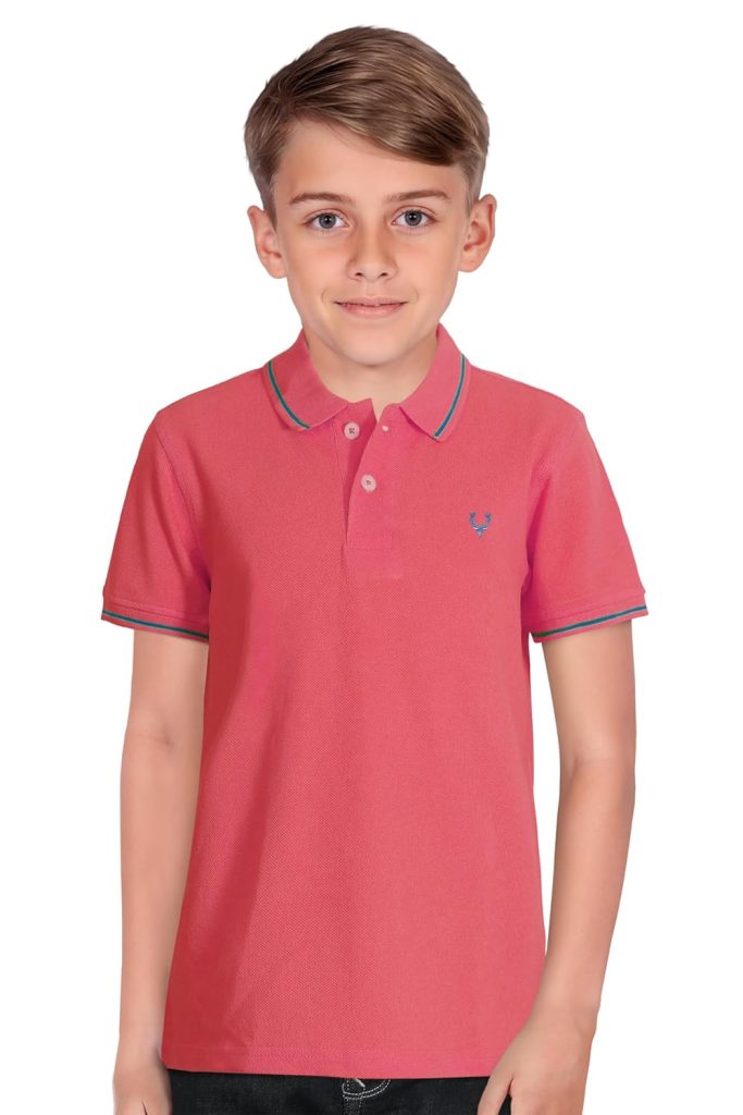 Allen Solly Boy's Cotton Regular Fit T-Shirt