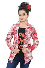 SDS Fashion Girls' T-Shirt (TSGIRLSAPNARED_Red_15-17 Years)