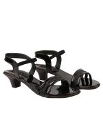 Shoetopia Women Kitten Heel Sandal