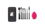 Miss & Mam Makeup Brush Set of with Storage box + sponge puff(Color May Vary)