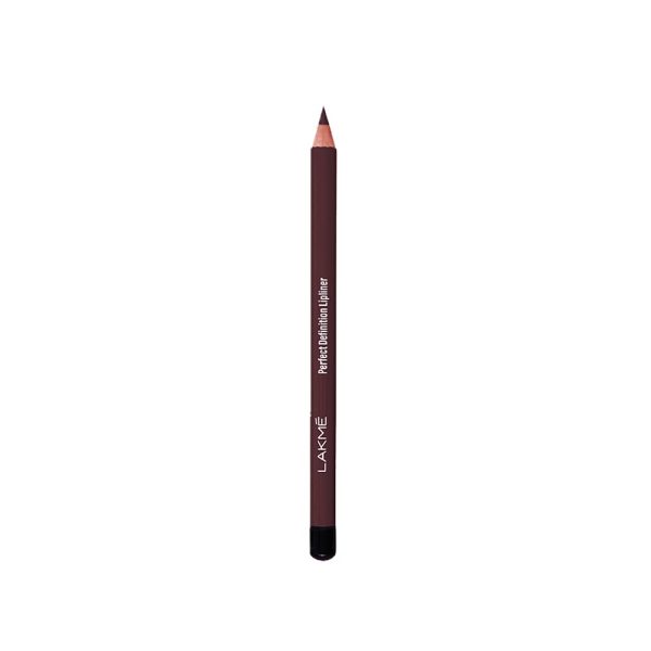 Lakme Ultimate Glam Satin Lip Liner, Black Currant, 1.15g