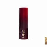 LAKMÉ Forever Matte Lipstick, Made With French Rose Oil Extracts, Burgundy Bloom, 4.5G