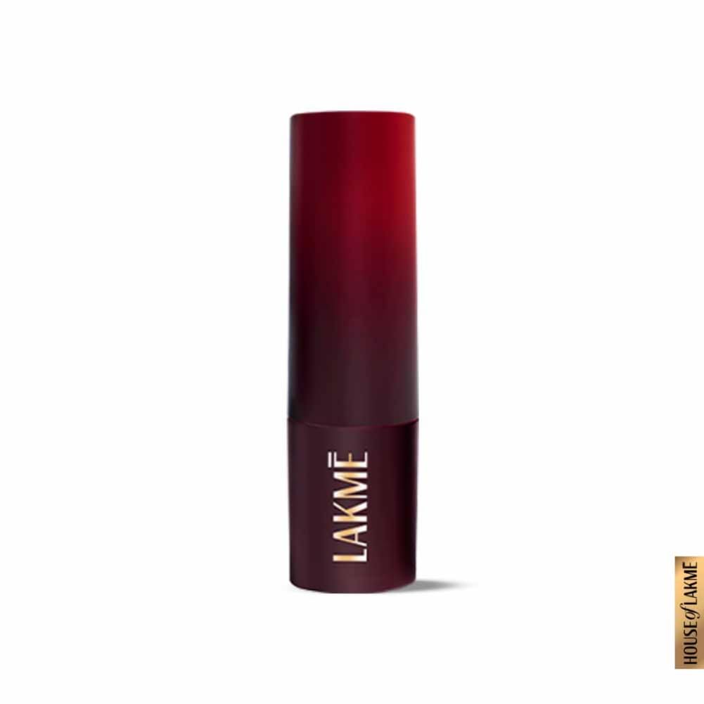 LAKMÉ Forever Matte Lipstick, Made With French Rose Oil Extracts, Burgundy Bloom, 4.5G