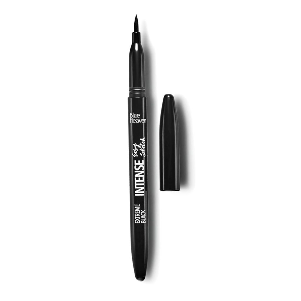 Blue Heaven Intense Eyeliner Easy Sketch, Matte Finish Black, 1ml