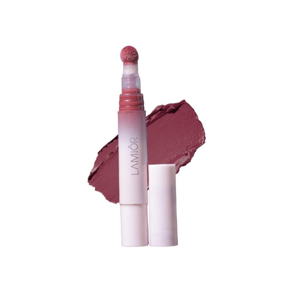 Lamior Blurry Fudgy Lip Tint - Honeycomb | Ultra Velvety Matte | Transfer-Proof & Hydrating Formula | Long-Lasting Lip Tint with Cushion Applicator | Vegan & Cruelty-Free