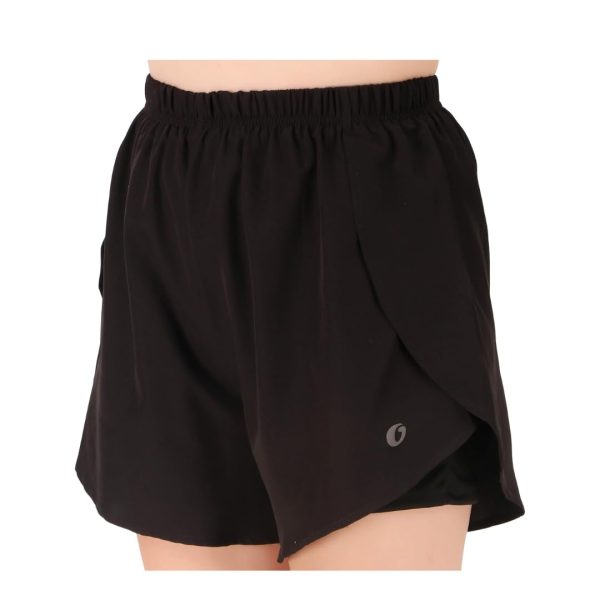 Oysters Women’s 2 in 1 Running Skirt Shorts Quick Dry Gym Athletic Workout Shorts for Women