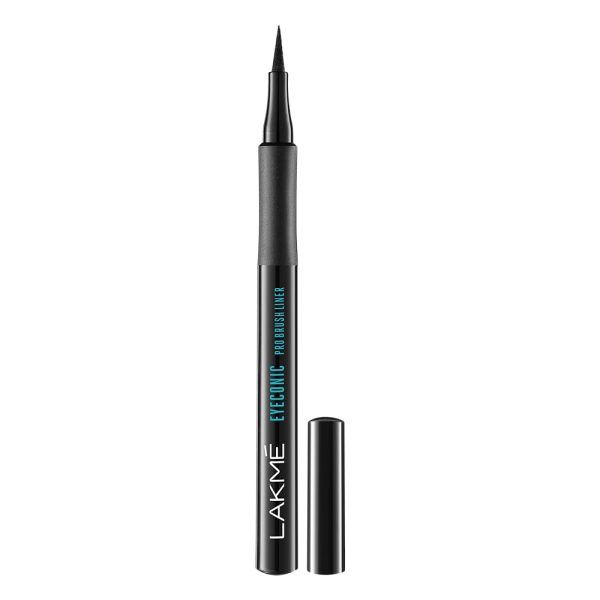 LAKMÉ Eyeconic Pro Brush Black, Matte Liner, Pencil