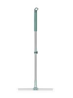 Misamo Enterprise 50-Inch Rotating Floor Squeegee, Heavy Duty Bathroom Wiper with 180-Degree Swivel Head, Sage Green