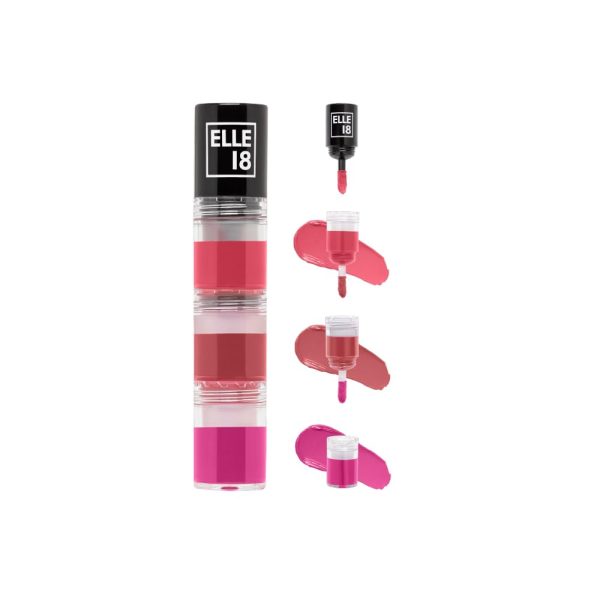 Elle 18 Lit Matte Lip Stack Date Night