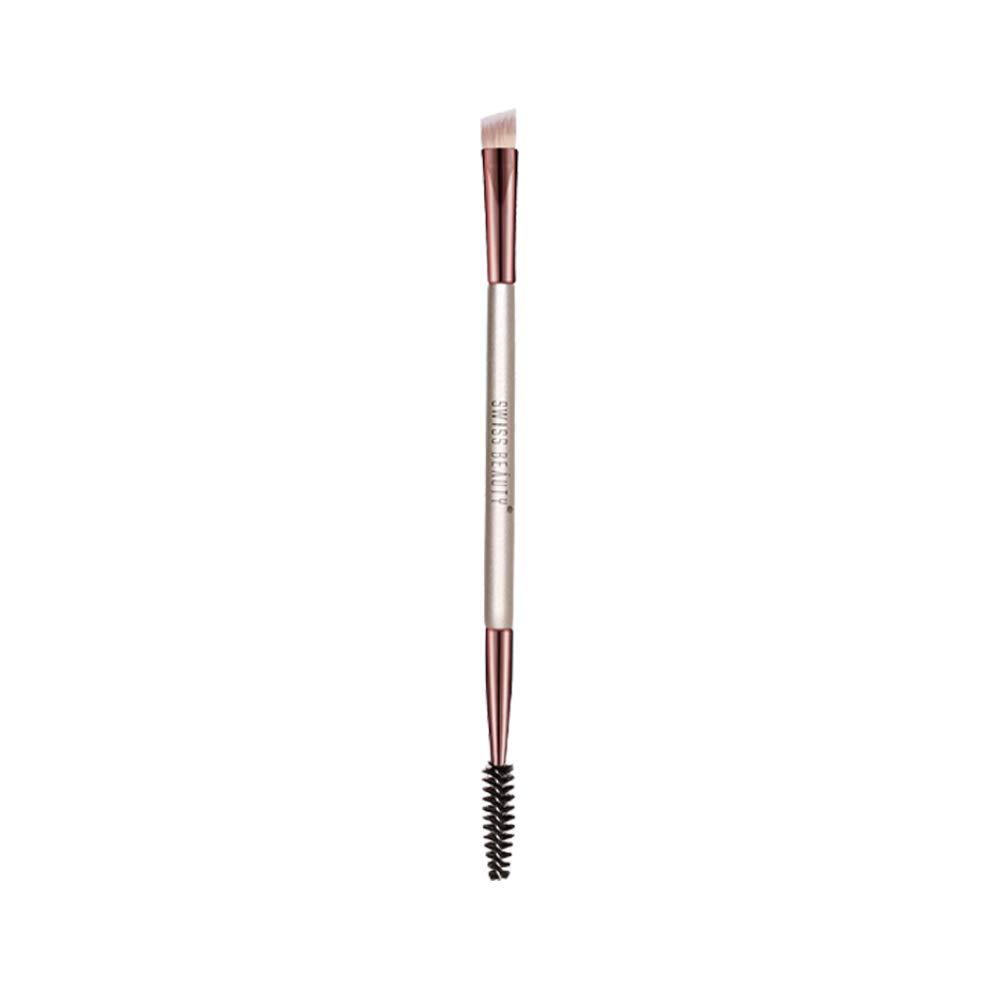 Swiss Beauty Highlighting & Lash Brush | With Synthetic And Soft Bristles Makeup Brush |