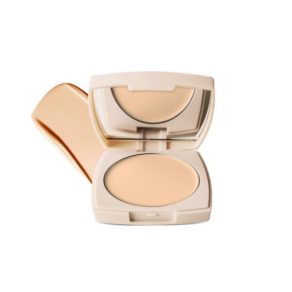 FLiCKA The Base Story Cream Foundation for Face Makeup 8.5gm | Medium to High Coverage | Waterproof & Long Lasting | Smooth & Matte Finish with SPF | All Skin Types | 02 Beige