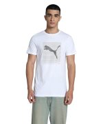 Puma Men's Cotton Classic Fit Graphic Print Tees
