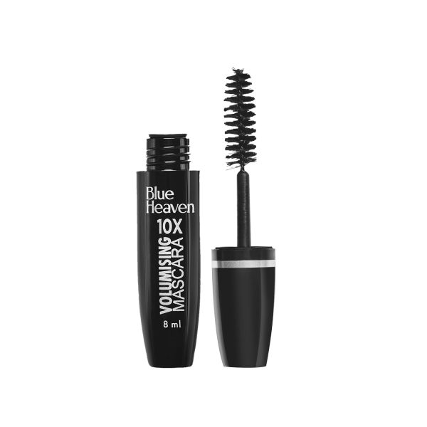 Blue Heaven 10X Volumising Mascara | Waterproof & Smudge Proof | Light Weight Formula | Long Lasting Mascara for Women | Stays Upto 12 Hrs | 8ml