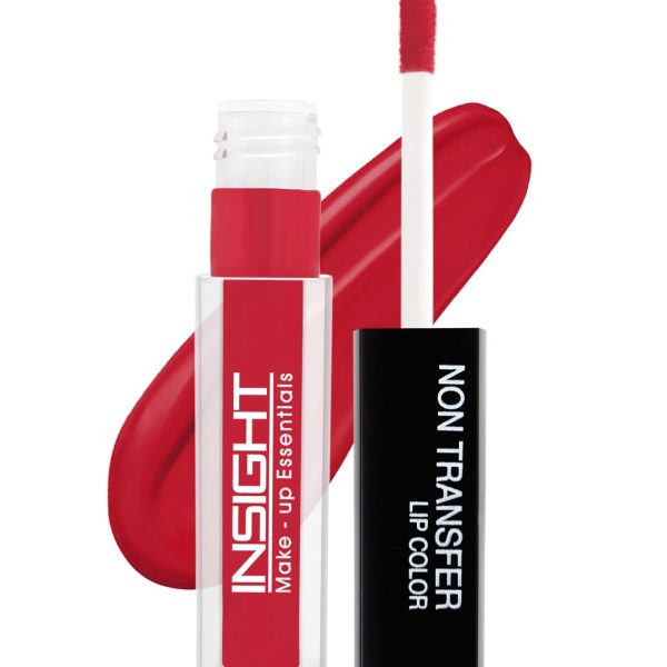 Insight Non Transfer Lip Color, Matte Finish, 4ml (18 Red Premiere)