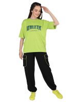 CHKOKKO Casual Solid Summer Wear Co ords Suit Sets Half Sleeves Round Neck Coords Stylish Latest Track Suit Travelling Outfit Western Ladies Cord Set For Women