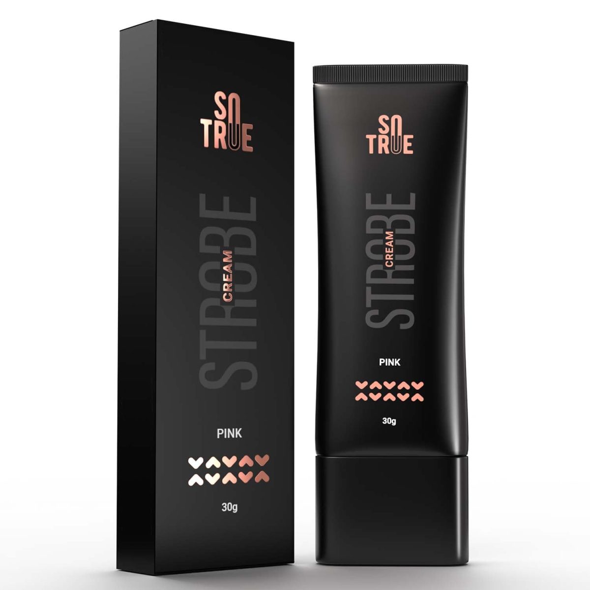 Sotrue Strobe Cream Pink for Face Radiance, Multipurpose Strobe Cream, Dewy Glazed Instant Glow, Highlighter For Face, Boosts Hydration, For All Skin Types, 30g
