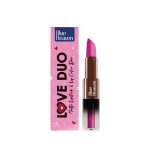 Blue Heaven Love Duo 2 in1 Dual Sided Lipstick for women | Non Transfer| Hydrating and Long Lasting Upto 12 hrs | Soft Matte Finish formula - 07 |1.5ml + 4g