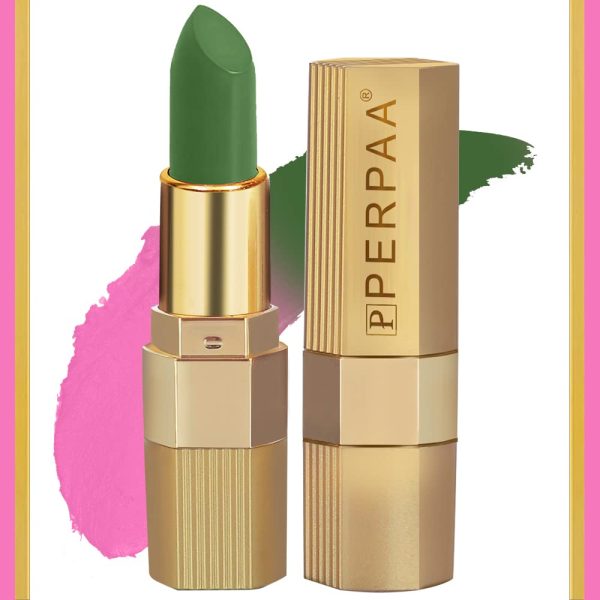 PERPAA® Xpression Colour Changing Waterproof Matte Lip Balm Lipstick Enriched with Vitamin E One Stroke Application (5-8 Hrs Stay) (Natural Pink)