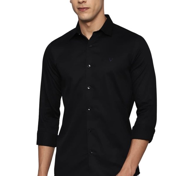 Allen Solly Men's 100% Cotton Regular Fit Shirt