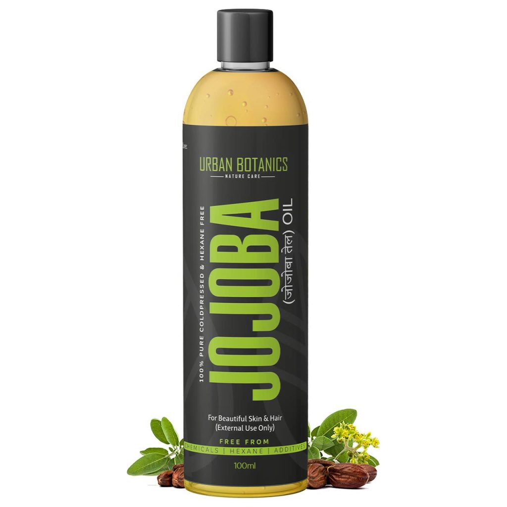 UrbanBotanics® Cold Pressed Jojoba Oil for Skin & Hair - Virgin & Unrefined - 100ml