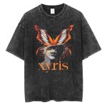 boffi ... 100% Cotton Oversized T-Shirt Unisex Drop Shoulder Dye Washed Street Look Black Pack of 1