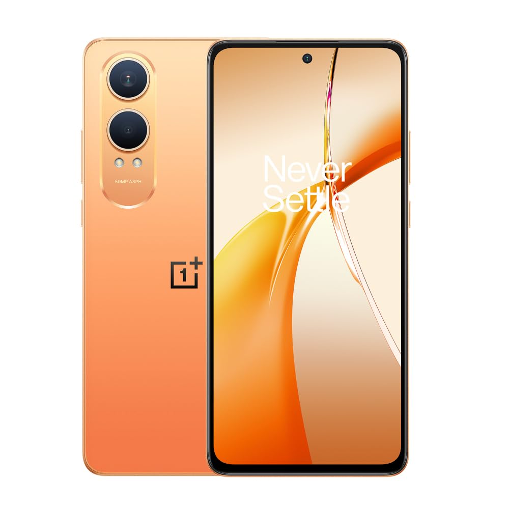 OnePlus Nord CE4 Lite 5G (Ultra Orange 8GB RAM, 128GB Storage) | Lifetime Display Warranty | 5500 mAh Battery, 80W SUPERVOOC and Reverse Charging | 50MP Camera with OIS | 120Hz AMOLED Display