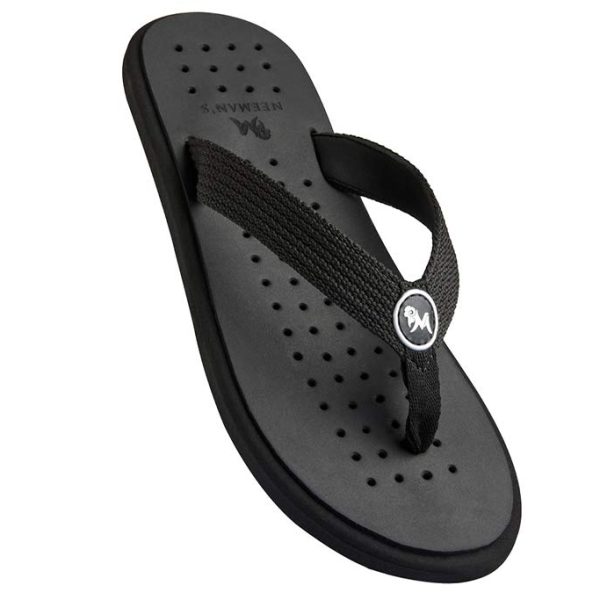 Neeman's Eco Flip Flops for Men | Comfortable Outdoor Indoor Fashionable Slippers for Boys | Rubber Flat Slip On Flexible | Everday Comfort | Lightweight Soft Chappal