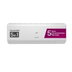 Godrej 1 Ton 5 Star, 5 Years Comprehensive Warranty, 5-in-1 Convertible Cooling, Inverter Split AC (Copper, Heavy-Duty Cooling at 52 Deg Celcius, AC 1T EI 12IINV5R32-WWR, White)