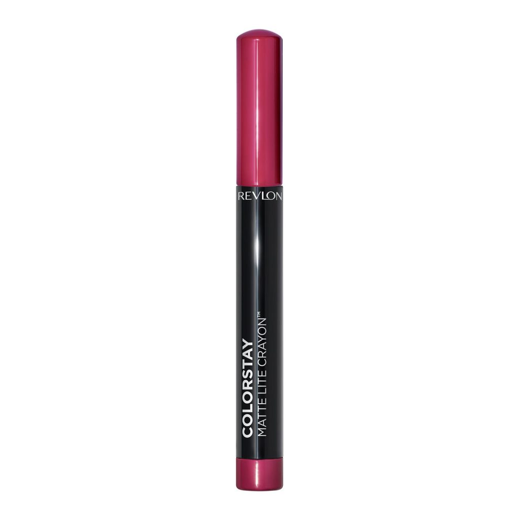REVLON Colorstay Matte Lite Crayon Lipstick, Ultra-Precise Tip with built in Sharpner, Bold Color in Comfortable, Non-Drying Matte Formula, Water-Resistant Non-Drying Lipcolor Lifted - (011)
