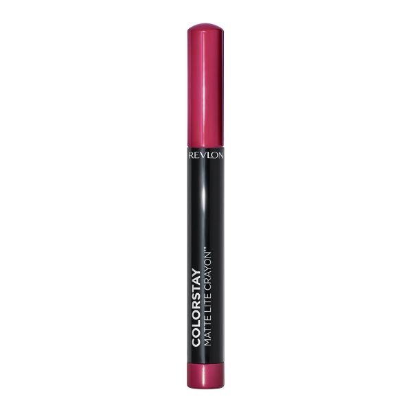 REVLON Colorstay Matte Lite Crayon Lipstick, Ultra-Precise Tip with built in Sharpner, Bold Color in Comfortable, Non-Drying Matte Formula, Water-Resistant Non-Drying Lipcolor Lifted - (011)