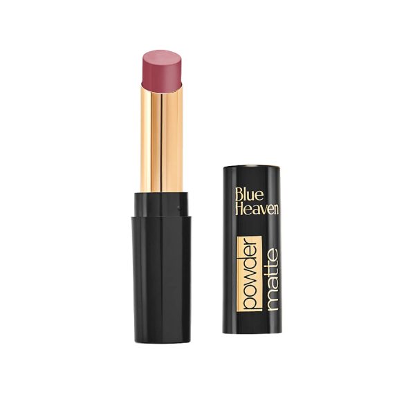 Blue Heaven Powder Matte Lipstick Mahogany Moments