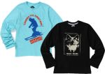 Cub McPaws Boys Forest at Downhill Pack of 2 Cotton Tshirt 4-12 Years