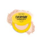 RENEE Everyday Compact Powder - Latte, Matte Finish, High Coverage, Ultralight & Silky Smooth Finish, Enriched with Vitamin C & H yaluronic acid, Cruelty-Free Skincare Infused Makeup, 8Gm