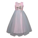 Hopscotch Girl's Empire Waist long Dungaree