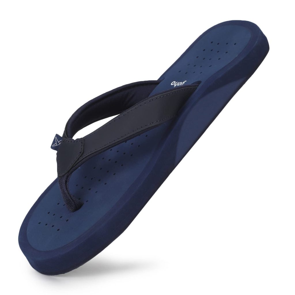 YOHO ArchFlex orthopedic slippers for women | Arch support for pain relief | Soft, Anti-Skid, lightweight | comfortable padded straps flip flops for Everyday