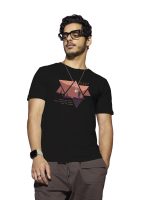 Bewakoof Men's Printed 100% Cotton T-Shirt - Regular Fit, Round Neck, Half Sleeves