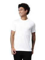 Levi's 025 Men's Premium Soft Cotton Solid T-Shirt - Round Neck, Short Sleeves with Side Branding (Pack of 1)