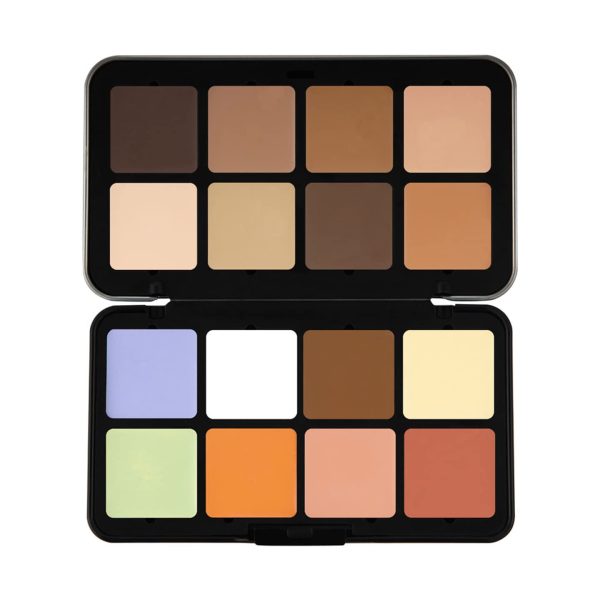 Forever52 Daily Life Forever52 16 Color Camouflage Pressed Hd Palette - Light Weight Multi-Purpose Matte Concealer Color Corrector Palette - Chp001,1 Count
