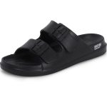DOCTOR EXTRA SOFT Men's Classic Cushion Sliders/Slippers with Adjustable Buckle Strap for Adult | Comfortable & LightWeight |Stylish & Anti-Skid| Waterproof & Everyday Flip Flops for Gents & Boys D-505