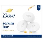 Dove Cream Beauty Bathing Bar 100 g (Combo Pack of 8) With Moisturising Cream for Softer, Glowing Skin & Body - Nourishes Dry Skin more than Bar Soap