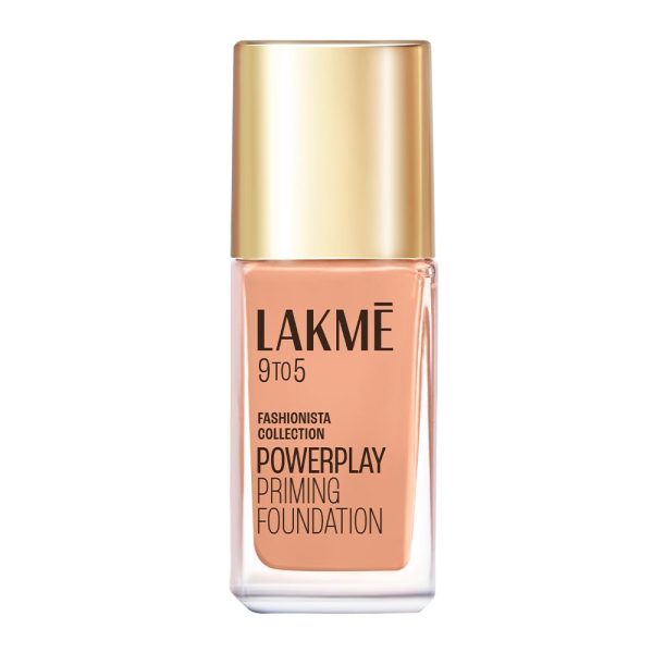 LAKMÉ 9 To 5 Primer + Matte Perfect Cover Liquid Foundation, Full Coverage, Has A Built-In Primer For Poreless, Long Lasting Makeup, Cool Ivory, 25Ml, All Skin Type