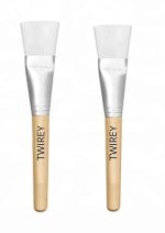 TWIREY Face Mask Pack Brush with Soft Bristle, Face Mask and Bleach Apply Brush for Women (Pack of 1) Multicolor