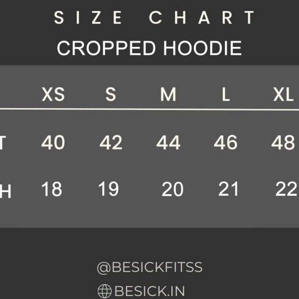 Besick Premium Cotton Cropped Zip Up Relaxed Fit Hooded Jacket for Women