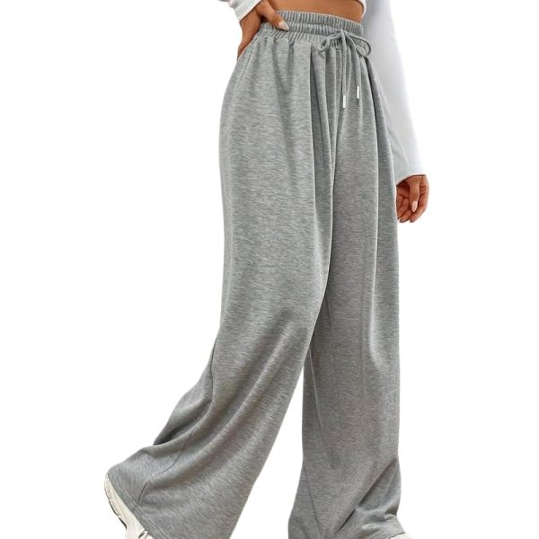 dockstreet Women's/Unisex ONESOPEN Bottom Drawstring Pure Cotton Stretchable Baggy Jogger Pants || for Similar Baggy Look Order a Size or Two Large Than Your Usual Size
